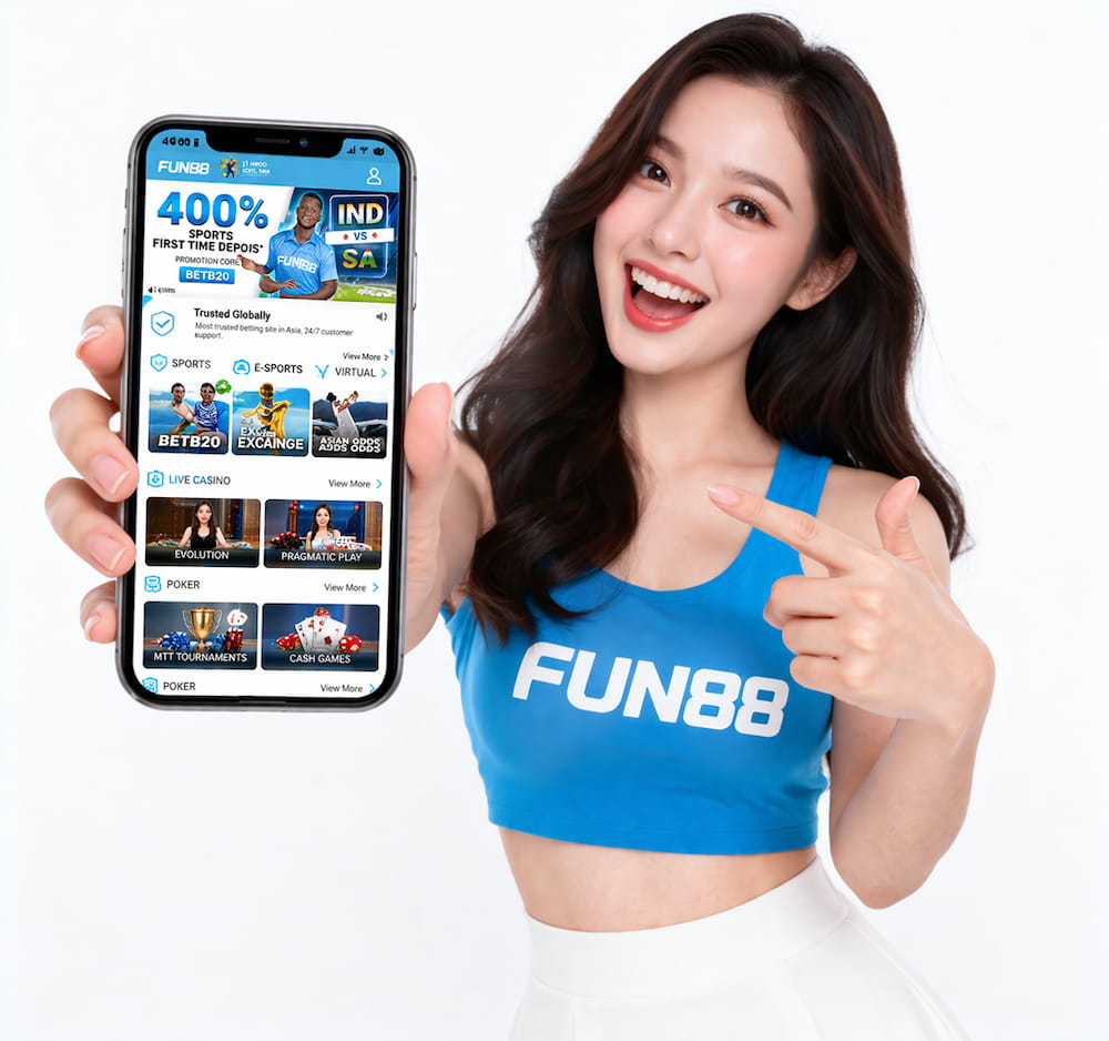 Giao diện sảnh cược Thể thao và Casino trực quan trên App Fun88 sau khi cài đặt thành công