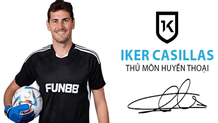 Đại sứ thương hiệu Iker Casillas đồng hành cùng Fun88